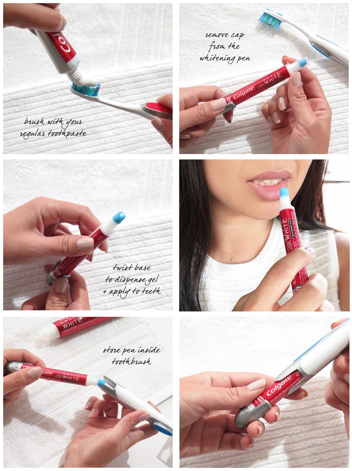 Colgate Optic White Toothbrush Whitening Pen The Beauty Look Book