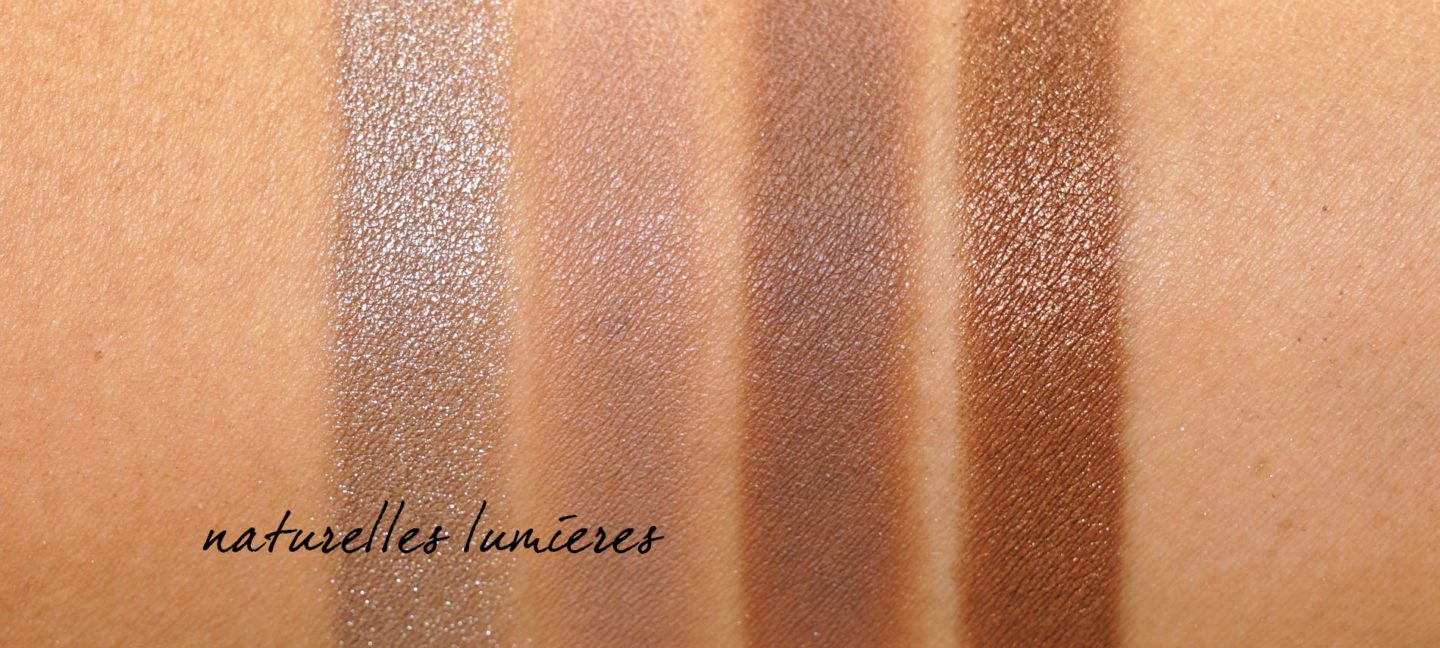 Croisière Beauté Chanel 2019 Échantillons Quad-Shadow Quad Ombres Lumières Naturelles | Le look book beauté