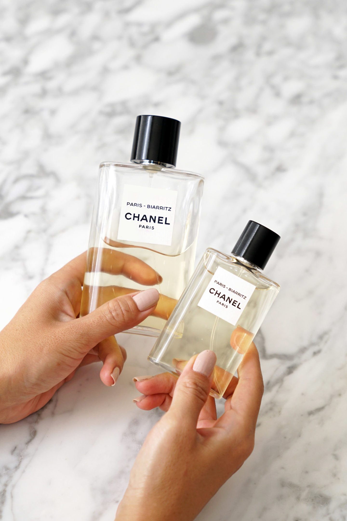 Les Eaux de Chanel Paris-Biarritz Pleine grandeur et taille de voyage | Le look book beauté