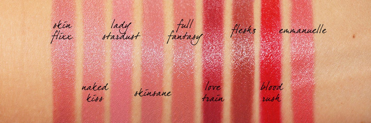 Échantillons de rouge à lèvres Pat McGrath BlitzTrance | Le look book beauté