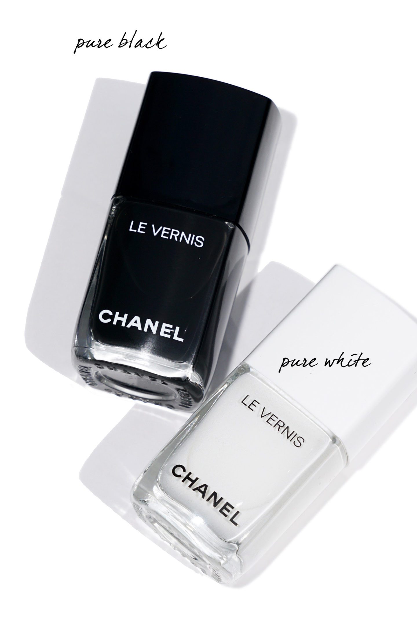 Chanel Automne 2019 Le Vernis Noir Pur et Blanc Pur