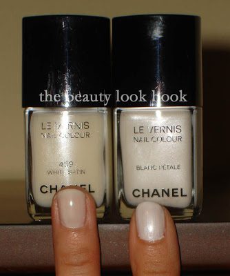 Chanel White Whisper Quadra Eyeshadow & Blanc Petale Nail Colour
