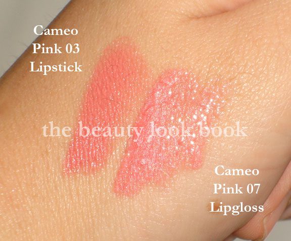 Burberry Cameo Pink Lipstick #03 and Lipgloss #07 - The Beauty Look Book