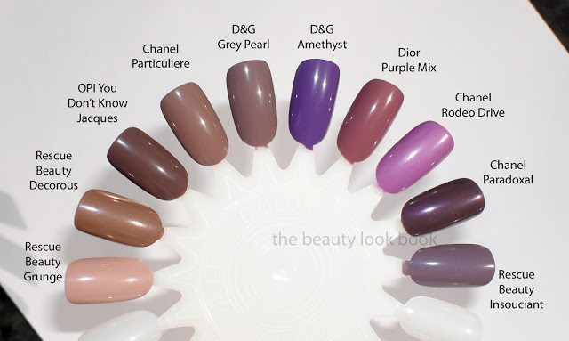 Dolce & Gabbana Grey Pearl and Amethyst Nail Lacquer Comparisons - The ...
