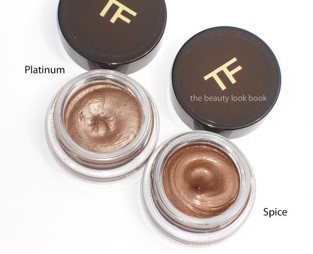 Tom Ford Cream Color for Eyes in Platinum and Spice - The Beauty Look Book