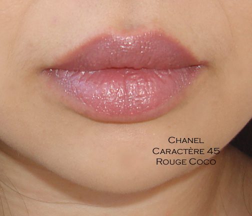 Chanel Caractère #45 Rouge Coco, Chic #73 and Parfait #74 Rouge