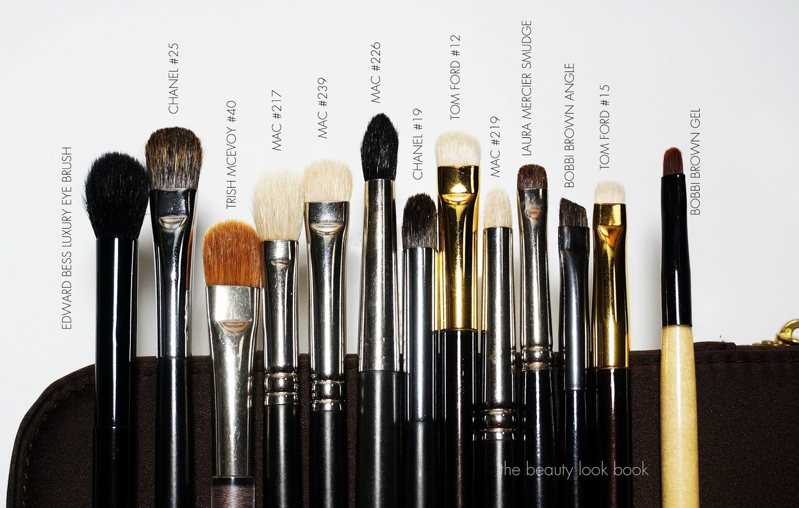 Chanel Gold Makeup Brushes