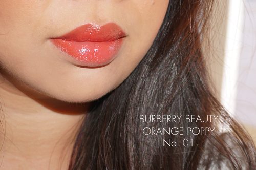 burberry orange poppy