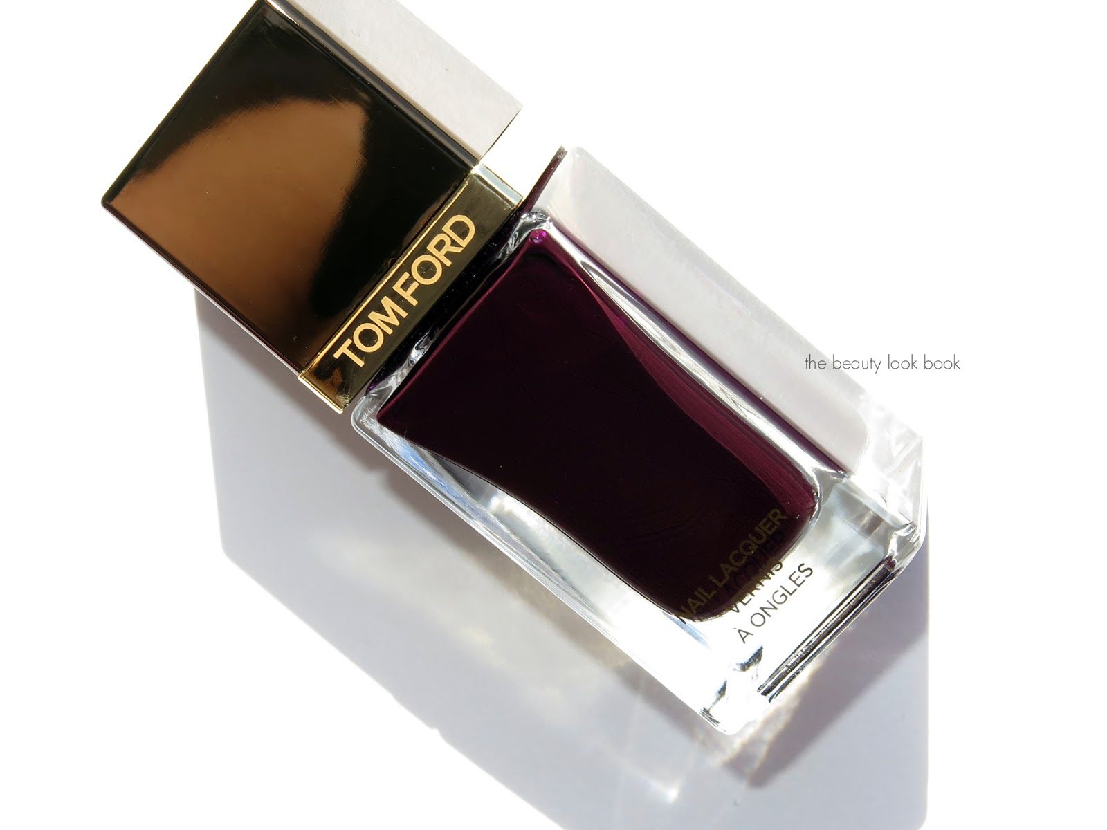 Tom Ford Beauty Black Cherry Nail Lacquer | Fall 2014 - The Beauty Look Book