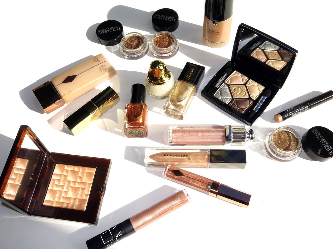Holiday Beauty: Champagne and Gold Shimmers - The Beauty Look Book