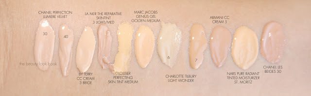 Bare Minerals Tinted Moisturizer Color Chart