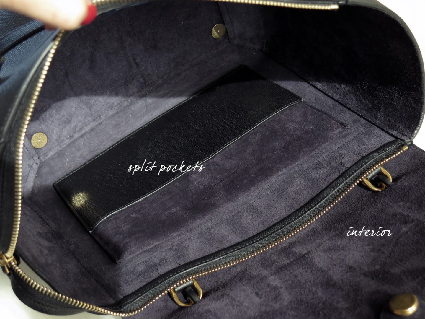 The Beauty Look Book - Inside My Celine Belt Bag