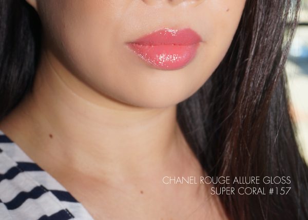 The Beauty Look Book - Chanel Rouge Allure Gloss Super Coral