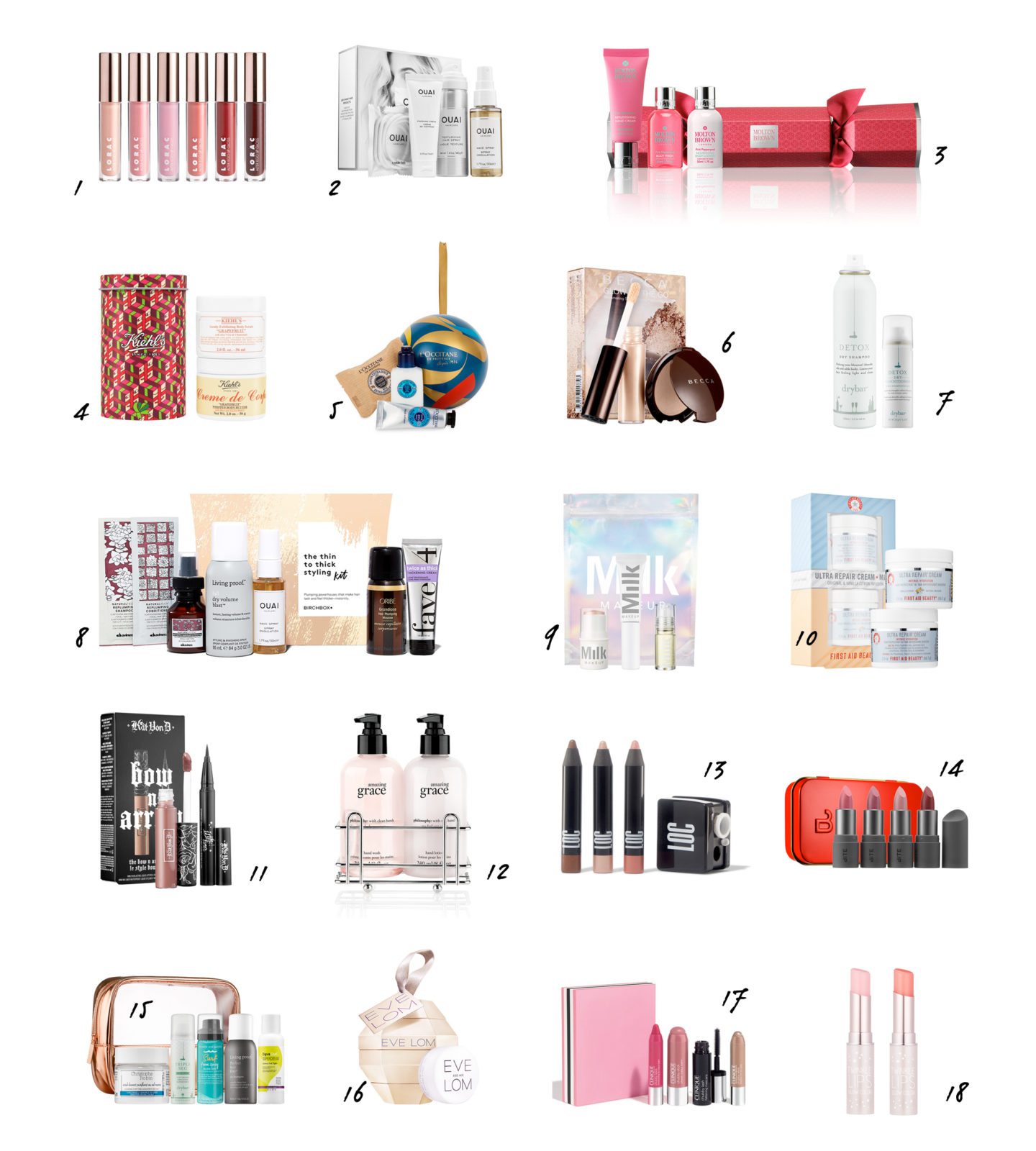 Holiday Beauty Gifts $25 and Under
