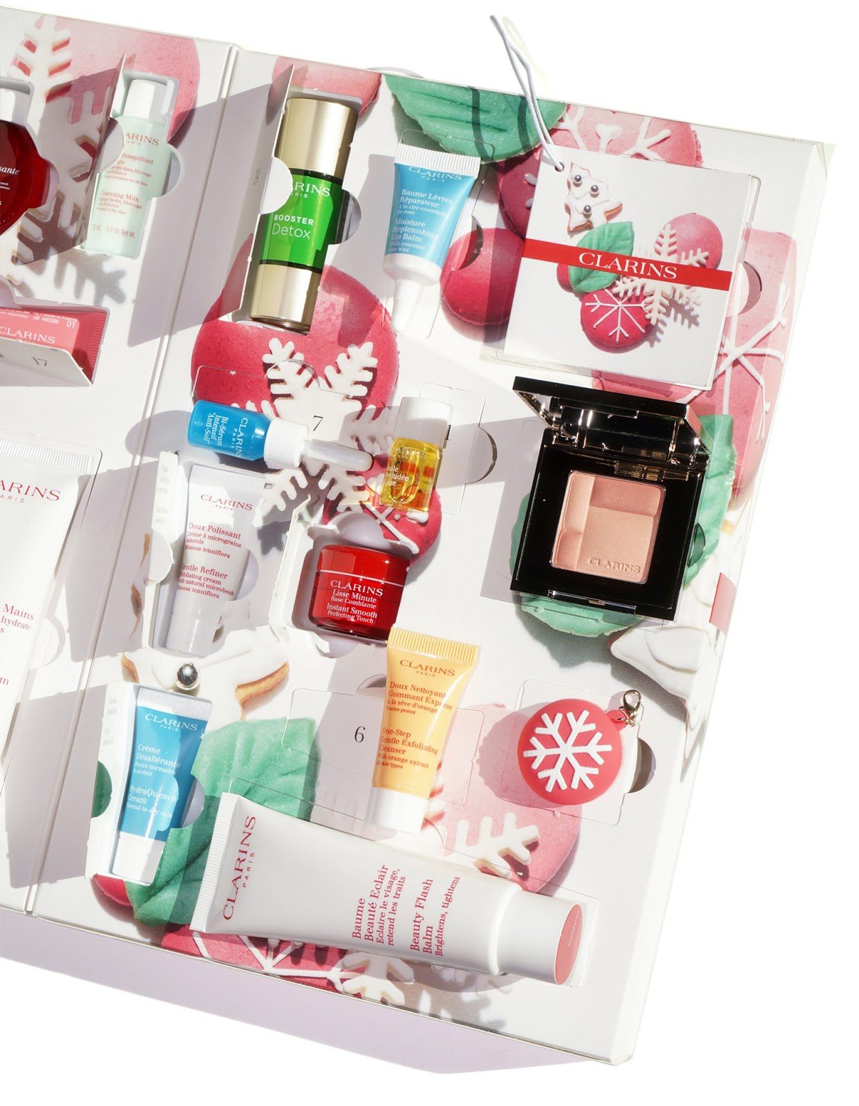 Clarins Holiday Glow Getters Advent Calendar Gift Set