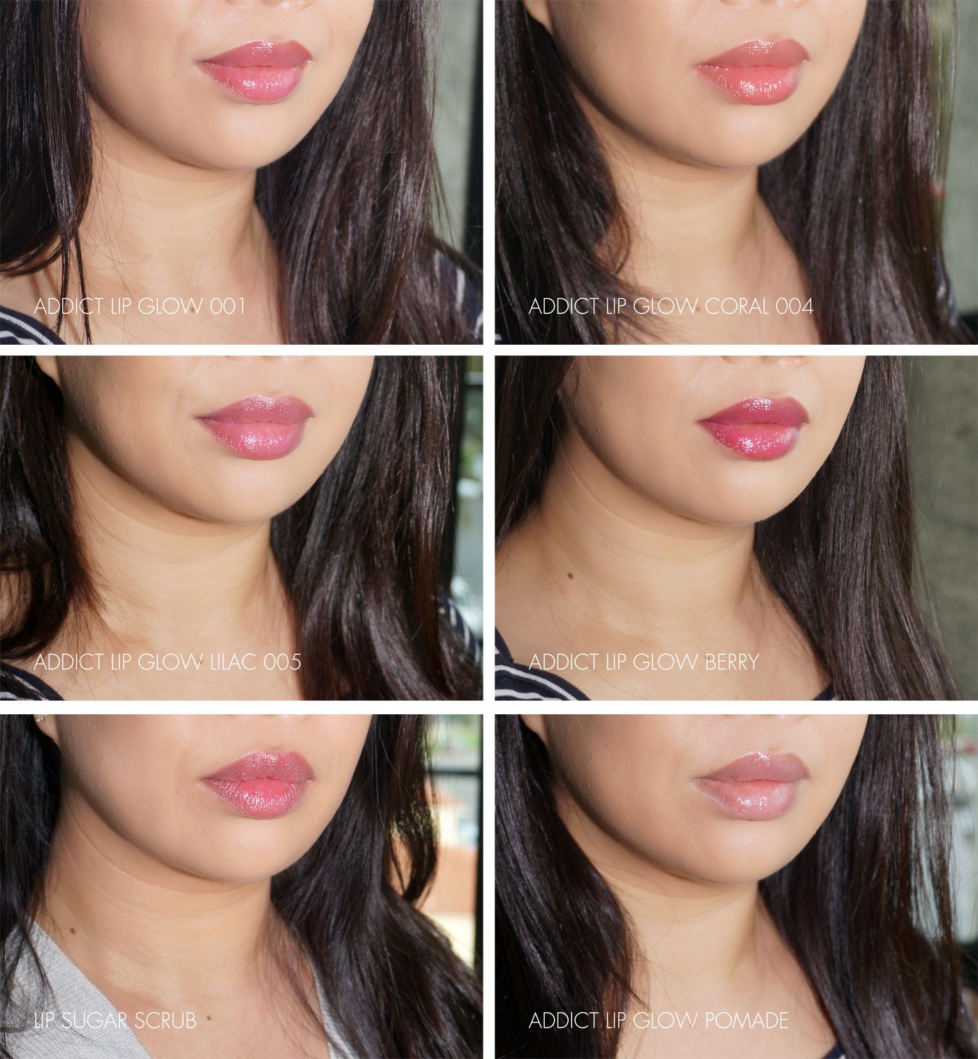 Dior Addict Lip Glow Lip Glow Pomade Lip Sugar Scrub And Lip 