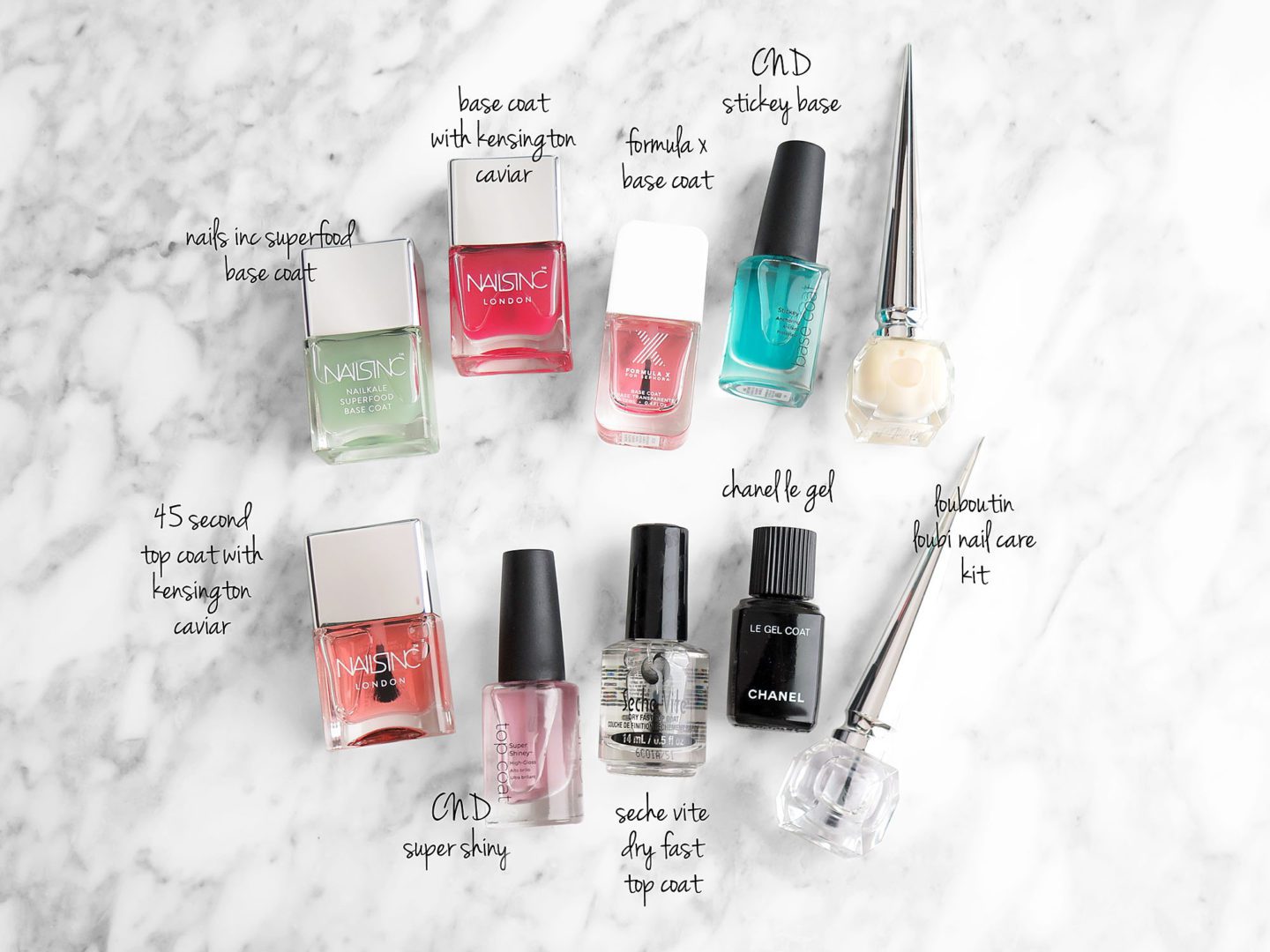 Base and Top Coat Favorites for a DIY Manicure | The Beauty Look Book
