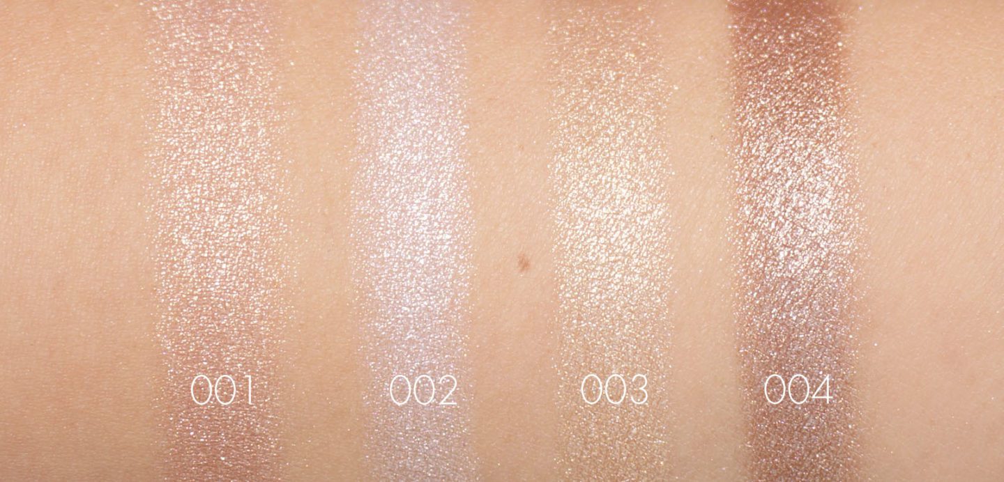 Diorskin Nude Air Luminizer Swatches 001, 002, 003, 004 | The Beauty Look Book