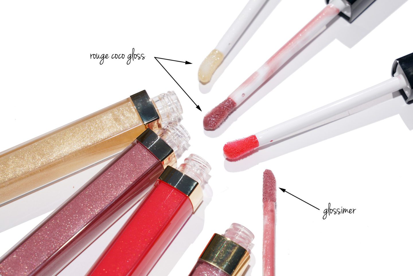 Chanel Rouge Coco Gloss vs Glossimer Tips | The Beauty Look Book