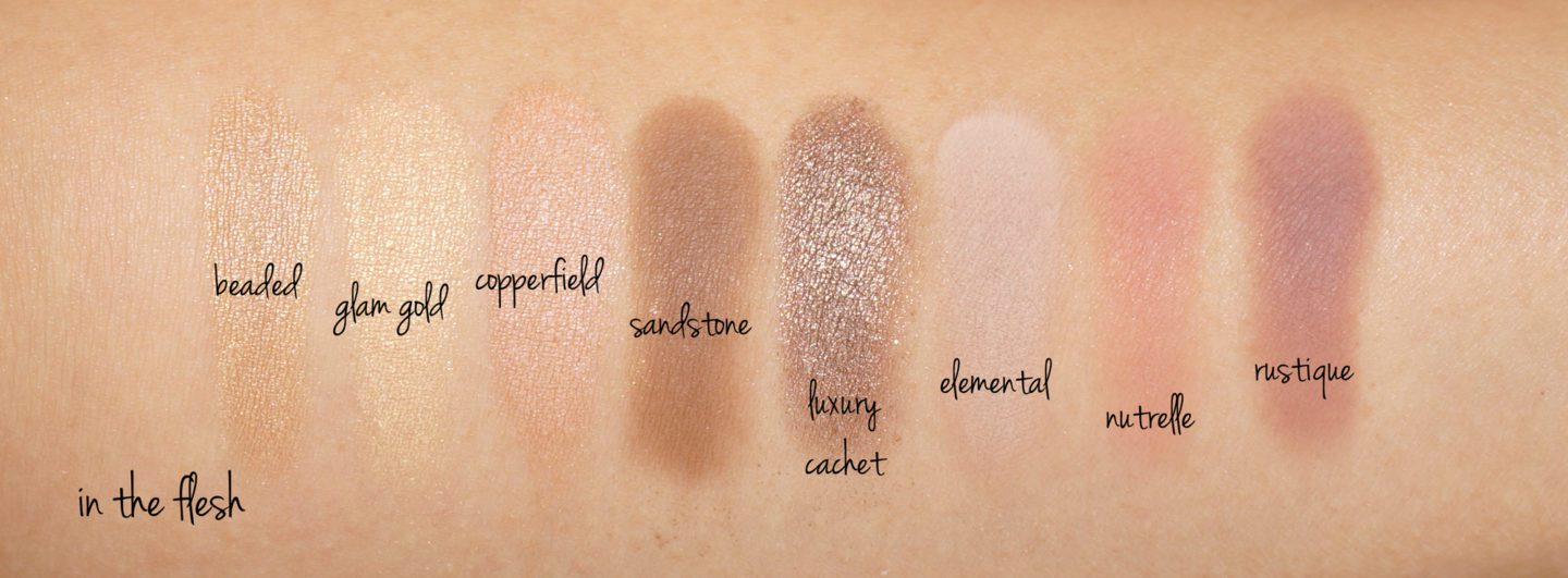 MAC In The Flesh Eyeshadow Palette Swatches | The Beauty Look Book