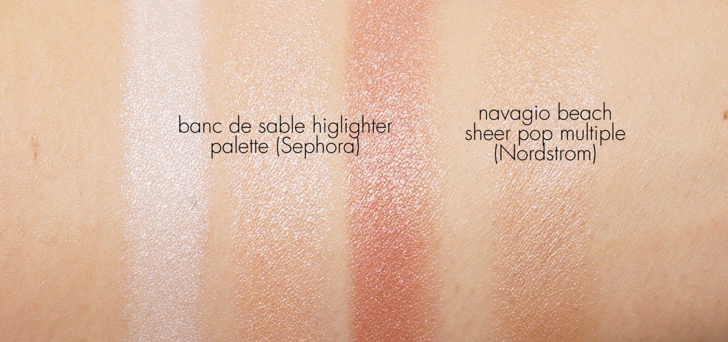 NARS Banc de Sable Palette v Sheer Pop Multiple Navagio Beach | The Beauty Look Book