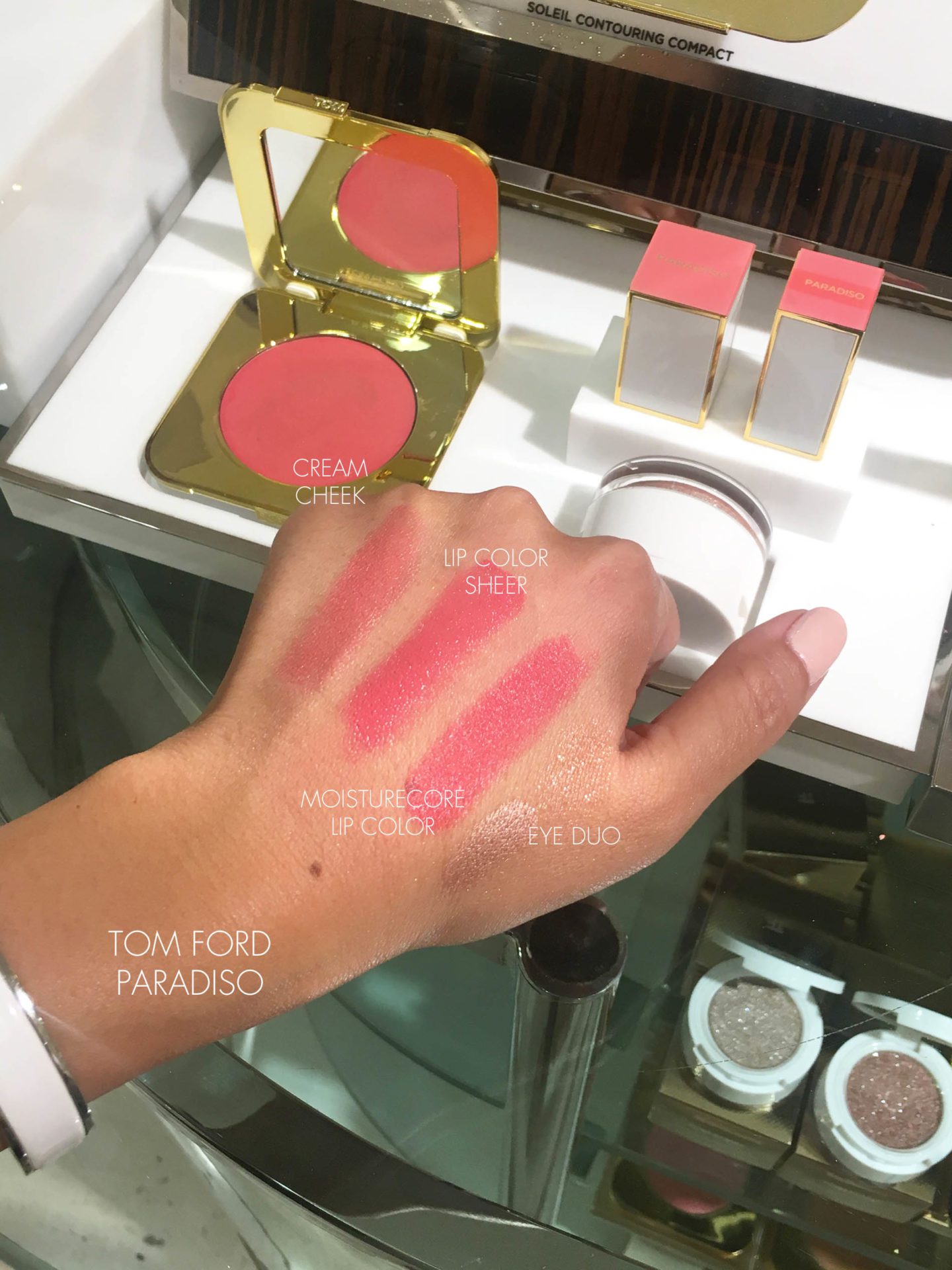 Tom Ford Paradiso Swatches | The Beauty Look Book