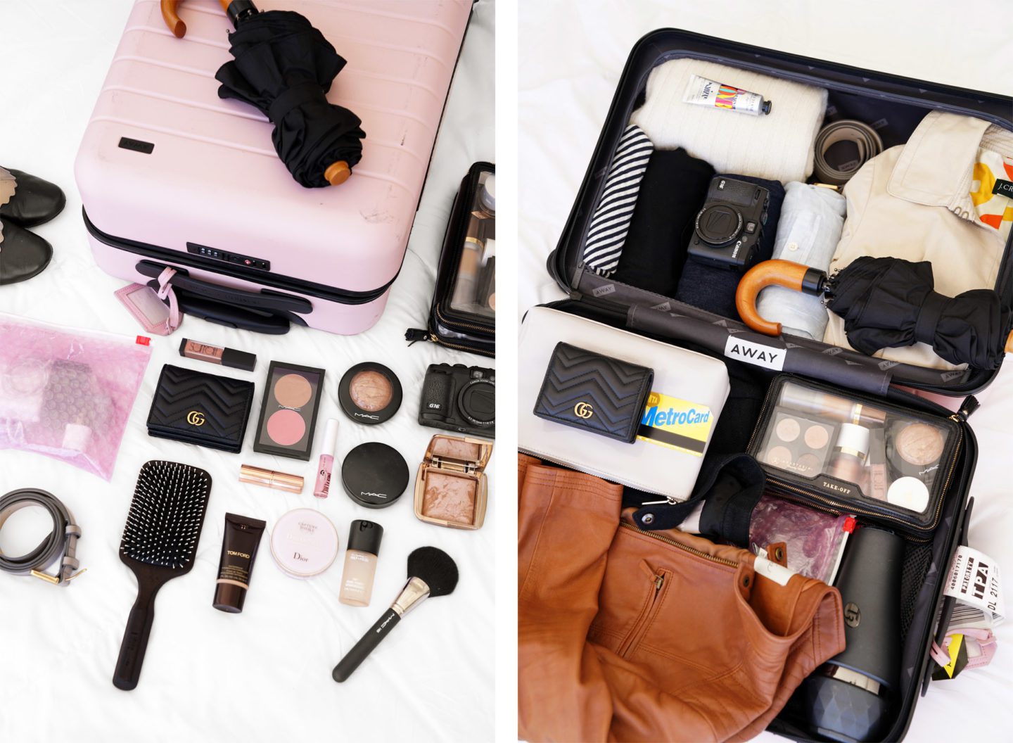 Away Bigger Carry On Packing List via The Beauty Look Book