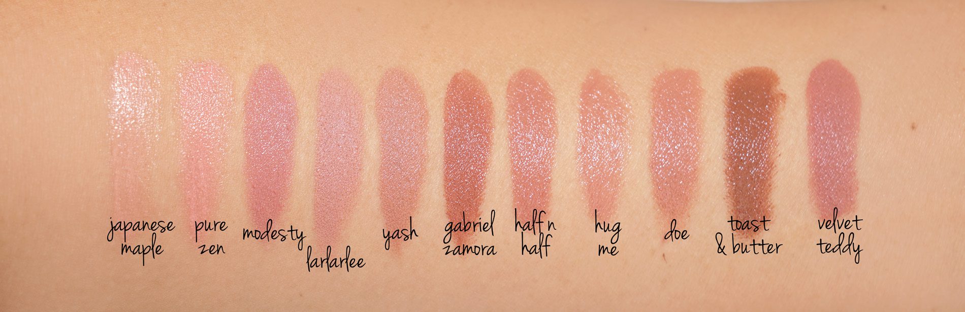 Mac Naked Lipstick Swatches Model For Instructional Design