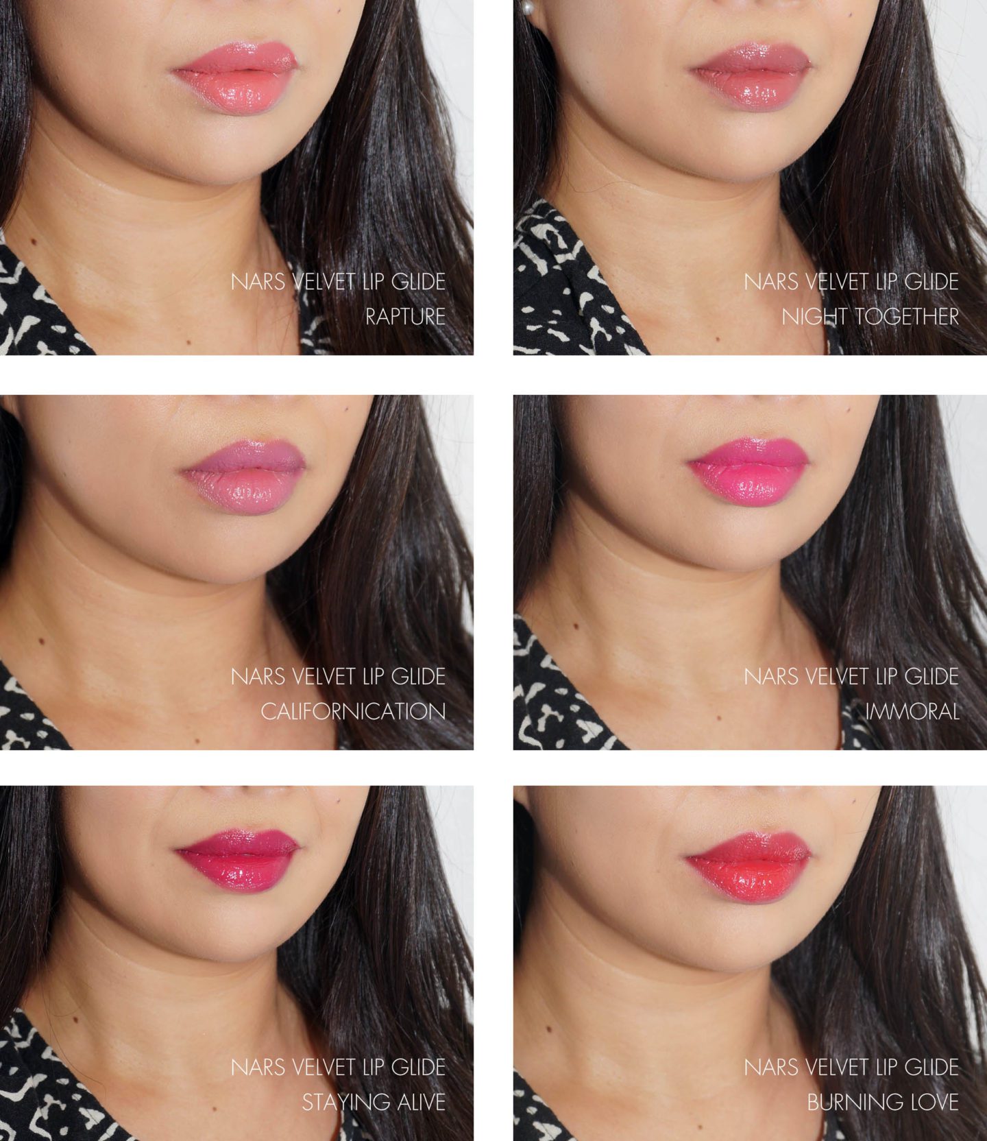 NARSissist Velvet Glide Lip Set Ulta Lip Swatches | The Beauty Look Book