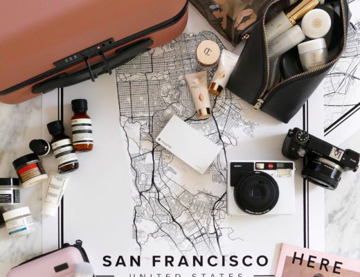 Travel Beauty Away Luggage Carry On | The Beauty Look Book