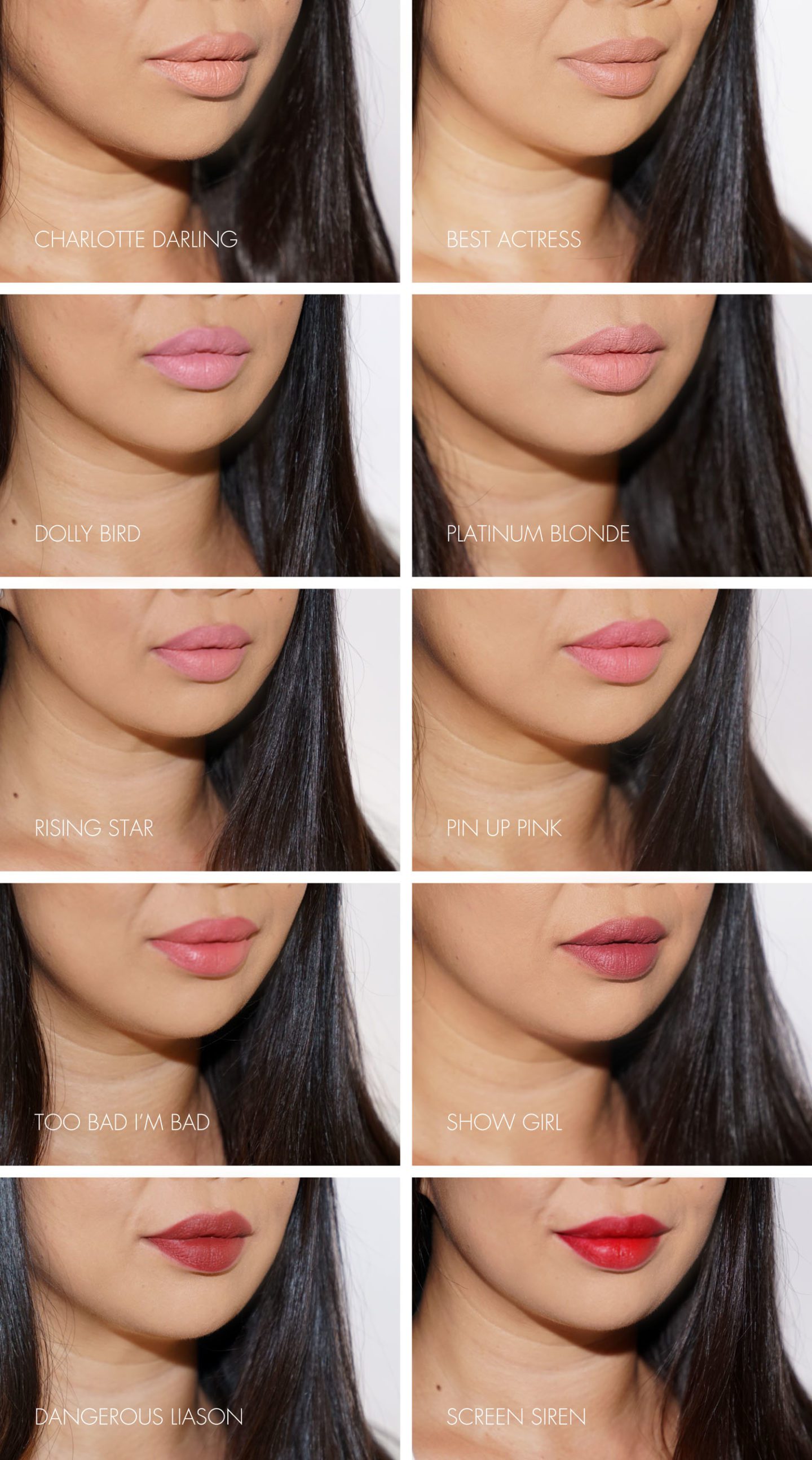 Charlotte Tilbury Hollywood Lips Liquid Lipstick Review | The Beauty Look Book