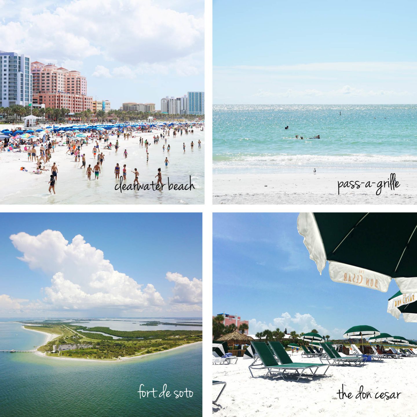 Clearwater Beach, Pass-a-Grille, St Pete Beach, Fort de Soto | The Beauty Look Book