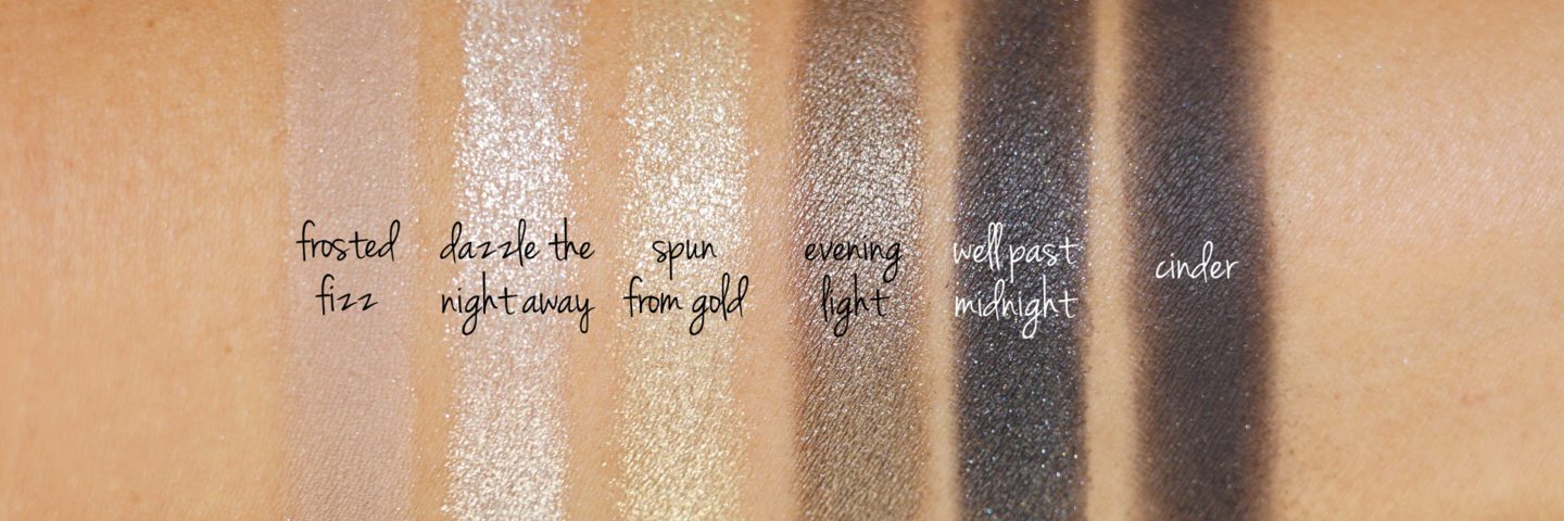 Mac Snow Ball Eye Compact in Gold swatches