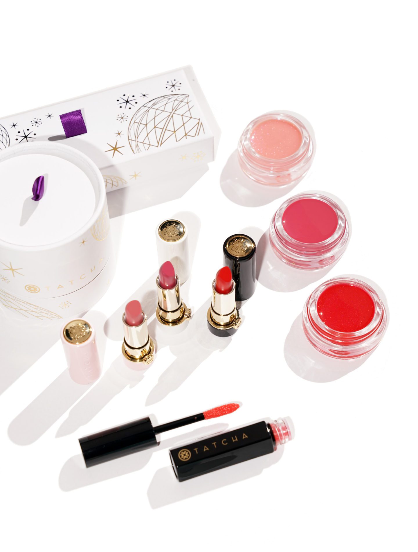 Tatcha Holiday Lip Sets and Oil | The Beauty Look Book