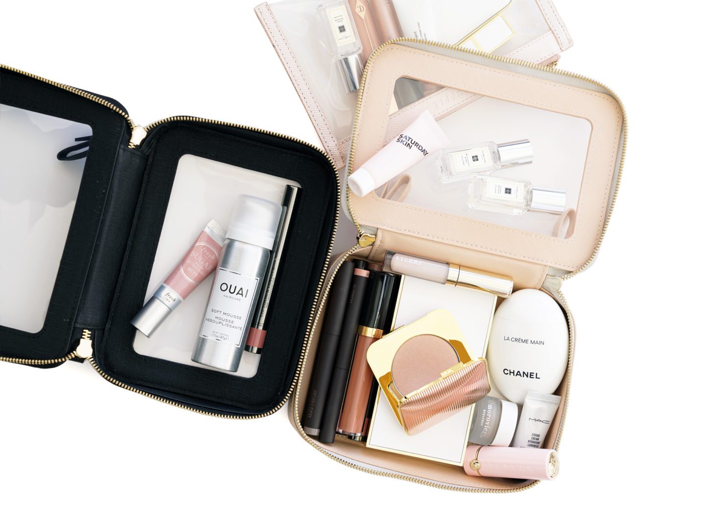 Truffle Clarity Jetset Cases and Mini Clarity Pouch | The Beauty Look Book
