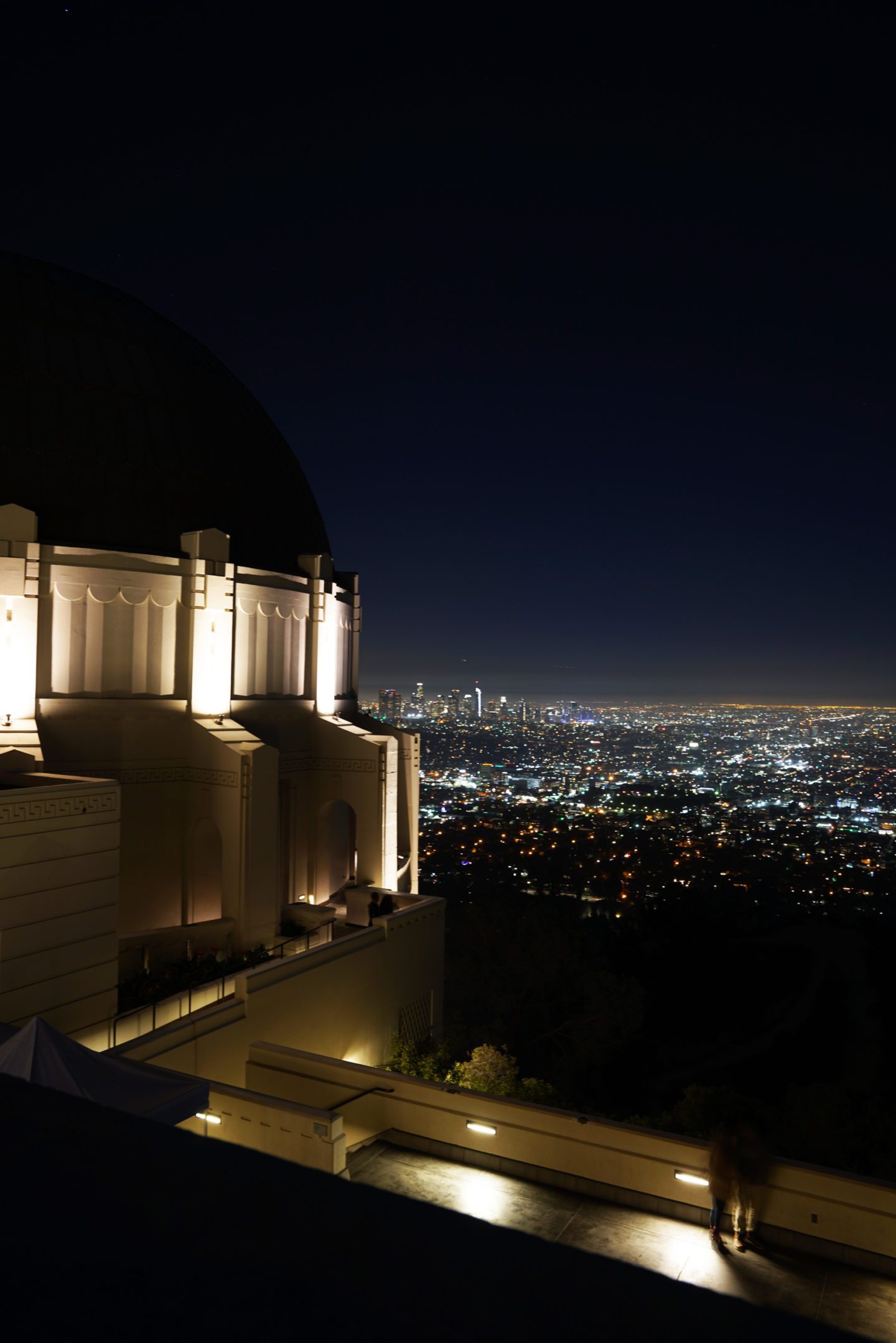 Griffith Observatory Night View December 2017