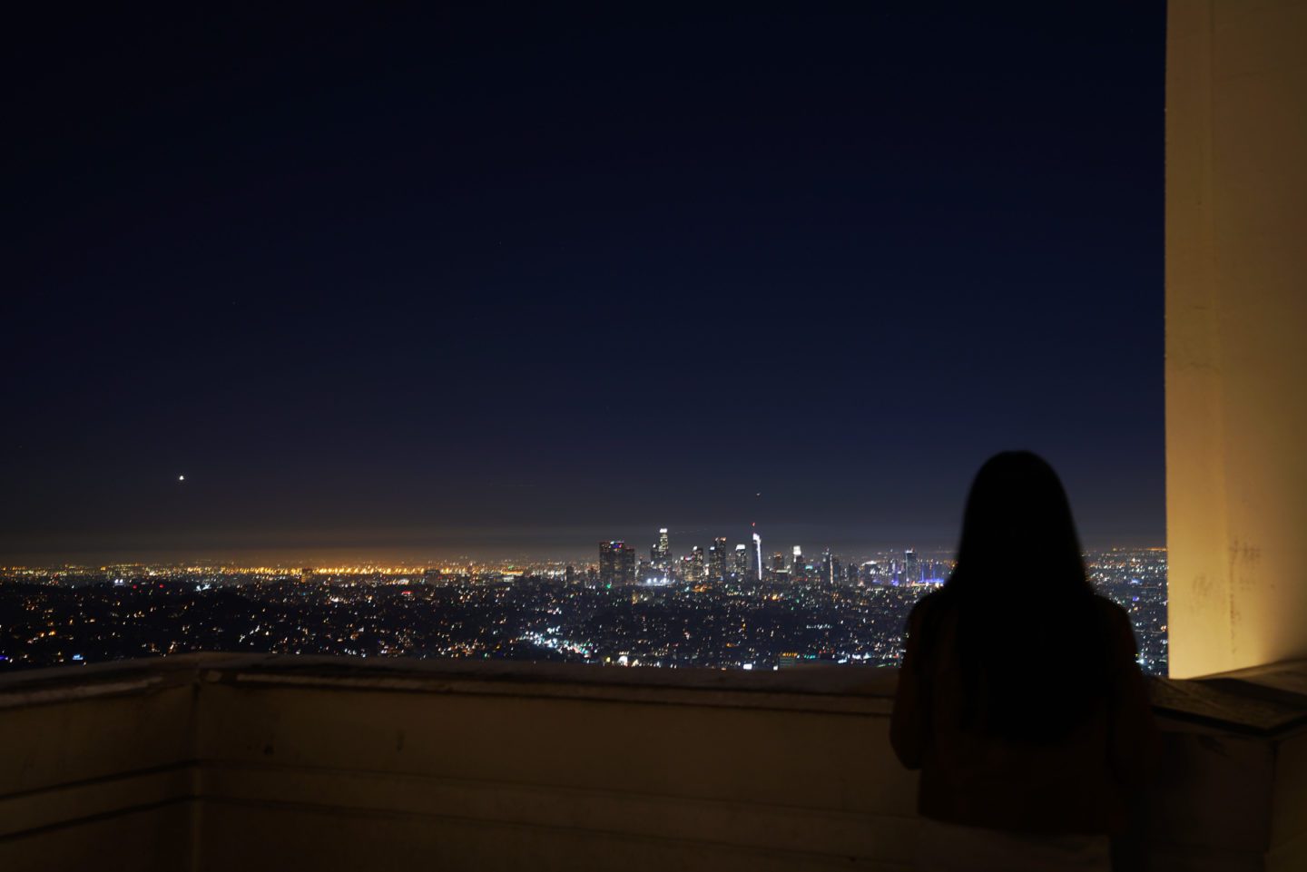 Griffith Observatory Night View December 2017