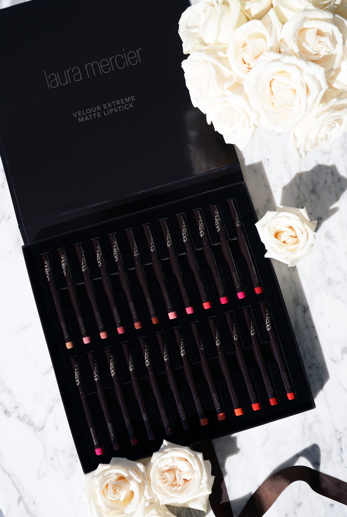 Laura Mercier Velour Extreme Matte Lipstick Review and Swatches | The Beauty Look Book