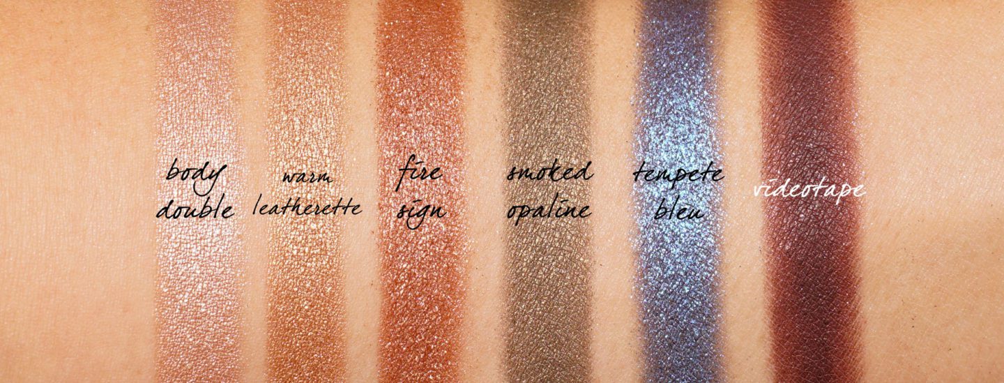Tom Ford Private Shadow Eyeshadow Singles swatches | The Beauty Look Book