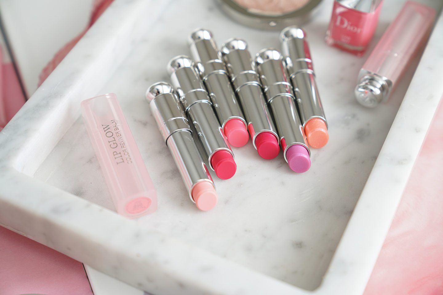Dior Addict Lip Glow Color Reviving Balms New Shades | The Beauty Look Book