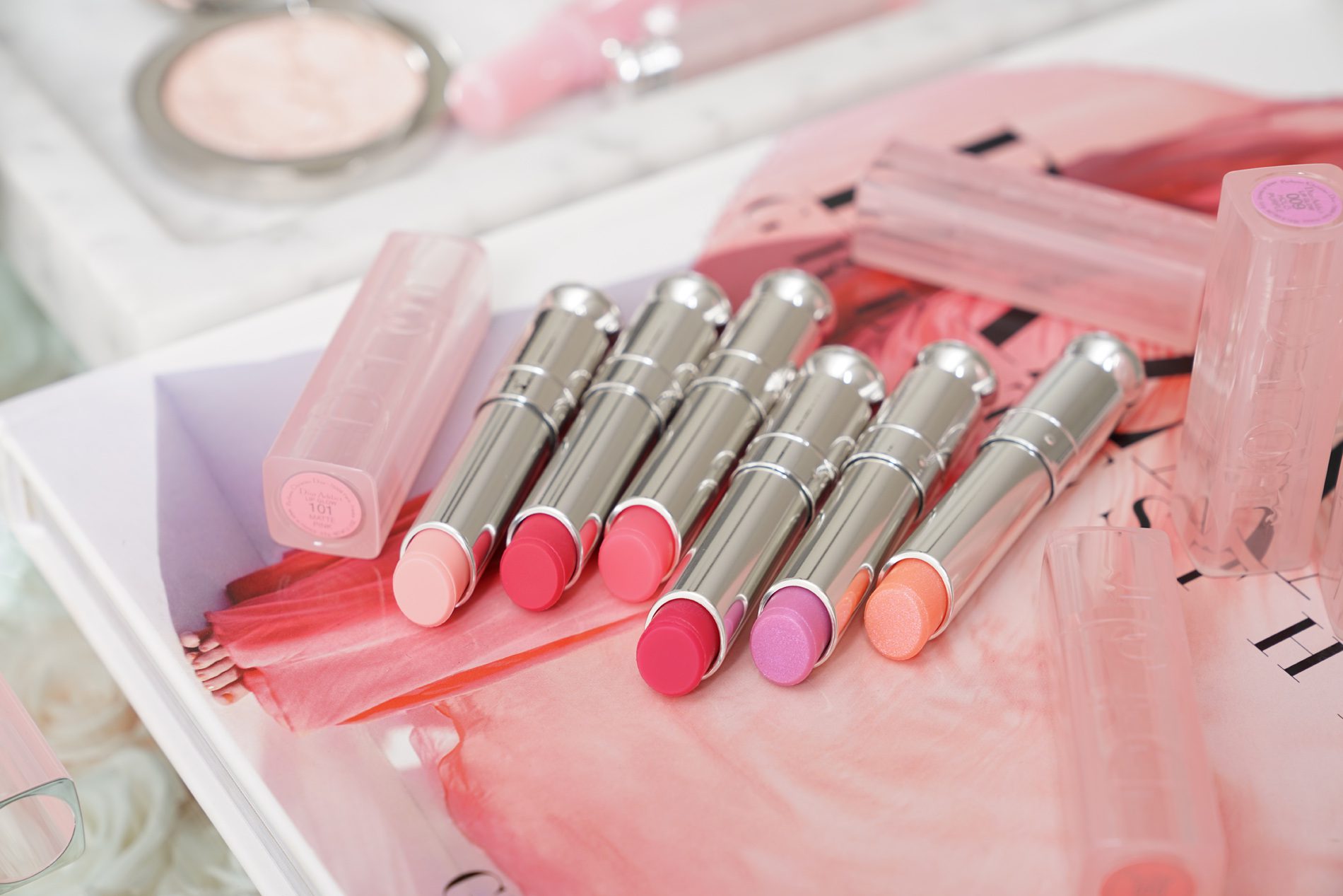 Dior Addict Lip Glow Color Reviver Balms New Shades - The Beauty Look Book