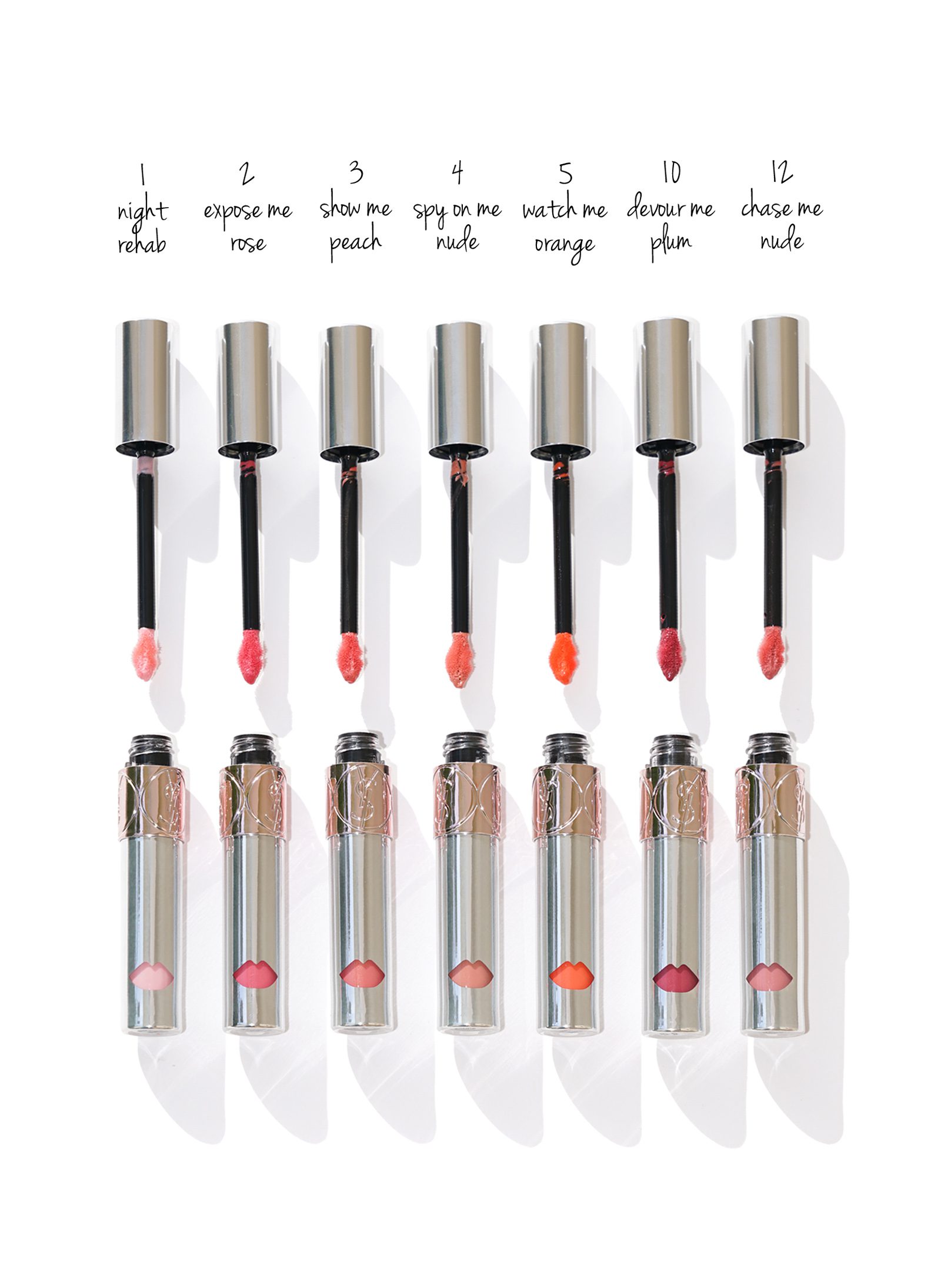 Ysl Lipstick Colour Chart