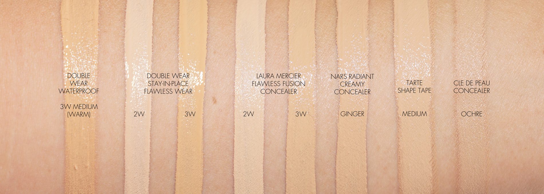 Estee Lauder Double Wear Foundation and Concealer Roundup Review +