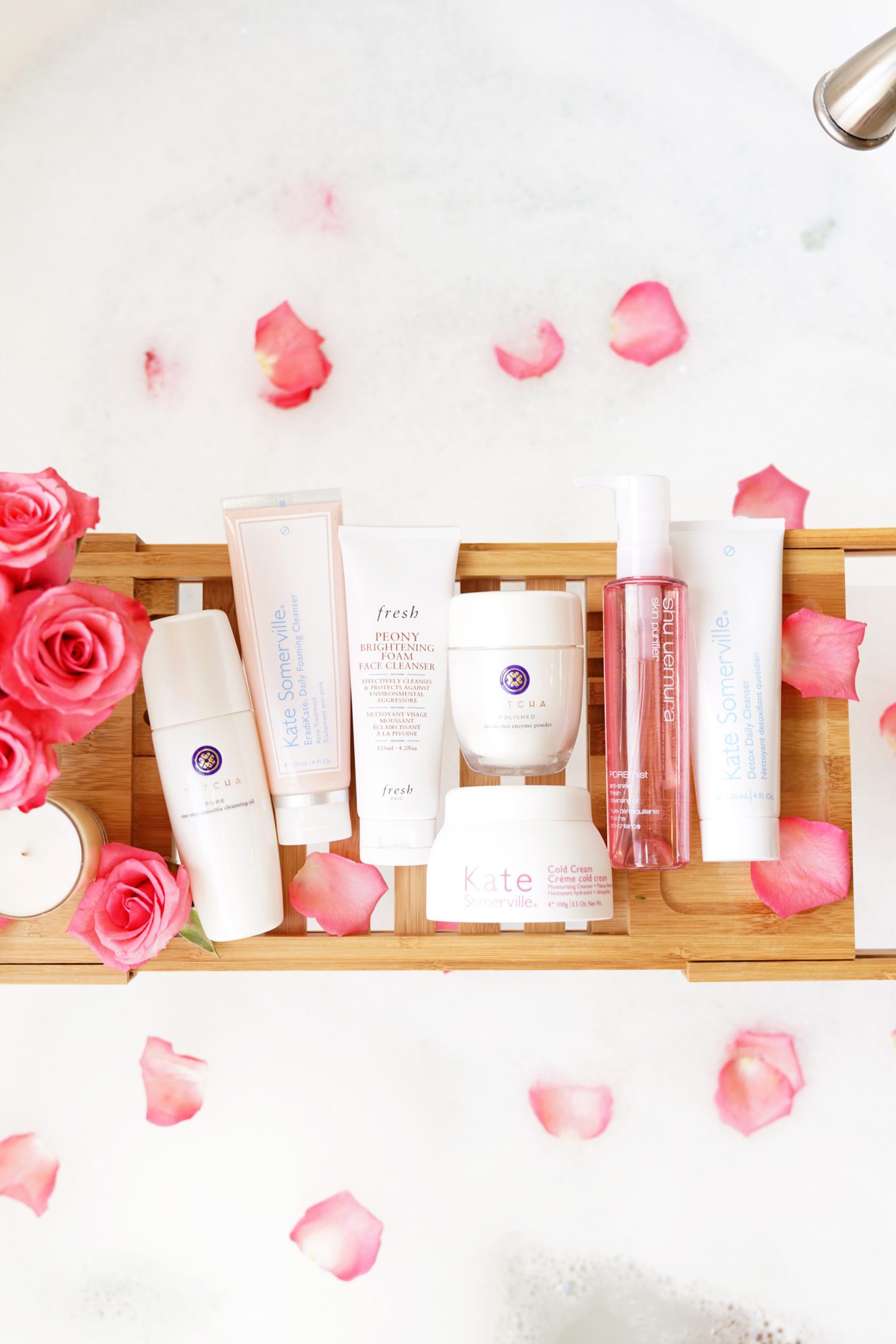 Best Spring Face Cleansers Tatcha, Kate Somerville and Fresh Beauty