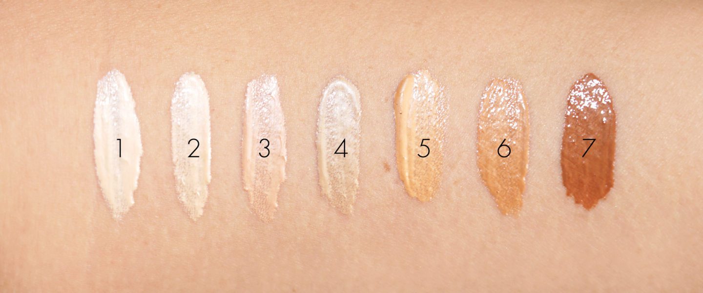 Charlotte Tilbury Hollywood Flawless Filter Swatches All Shades