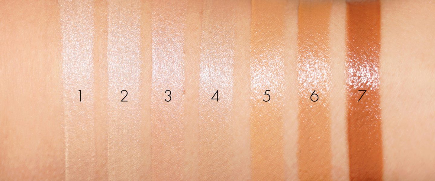 Charlotte Tilbury Hollywood Flawless Filter Swatches All Shades