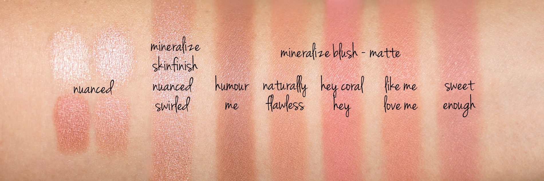 Mac mineralize store skinfinish swatch