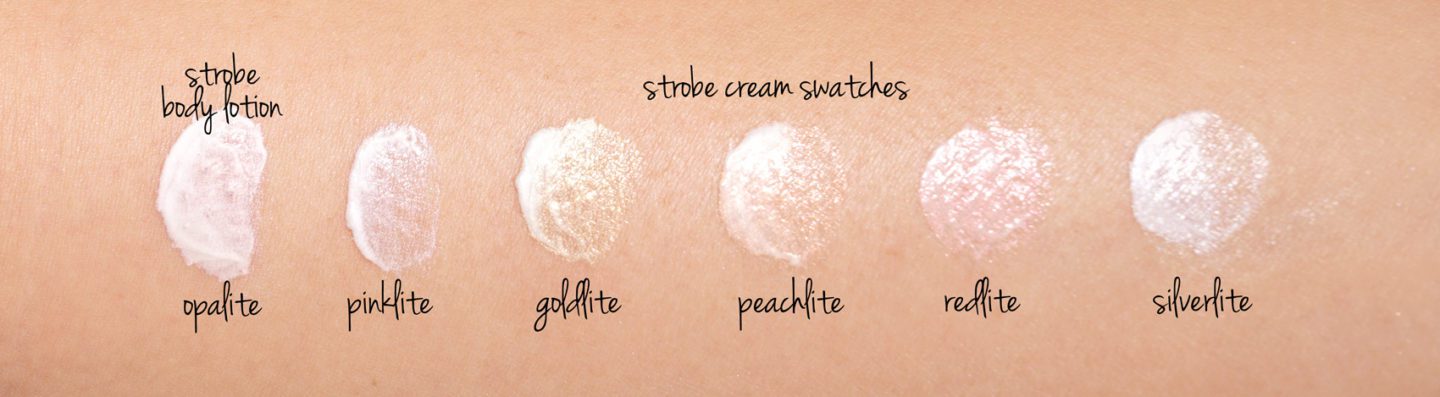 MAC Strobe Body Lotion in Opalite vs Strobe Cream