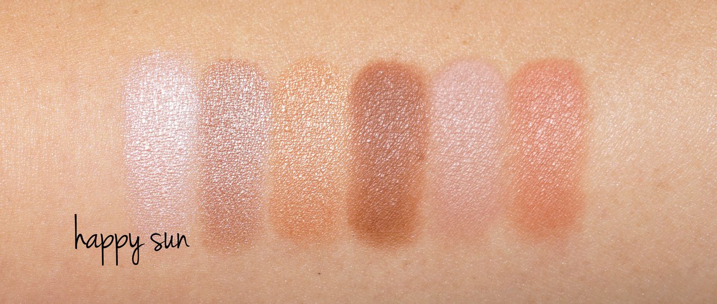By Terry Sun Designer Palette in Happy Sun swatches
