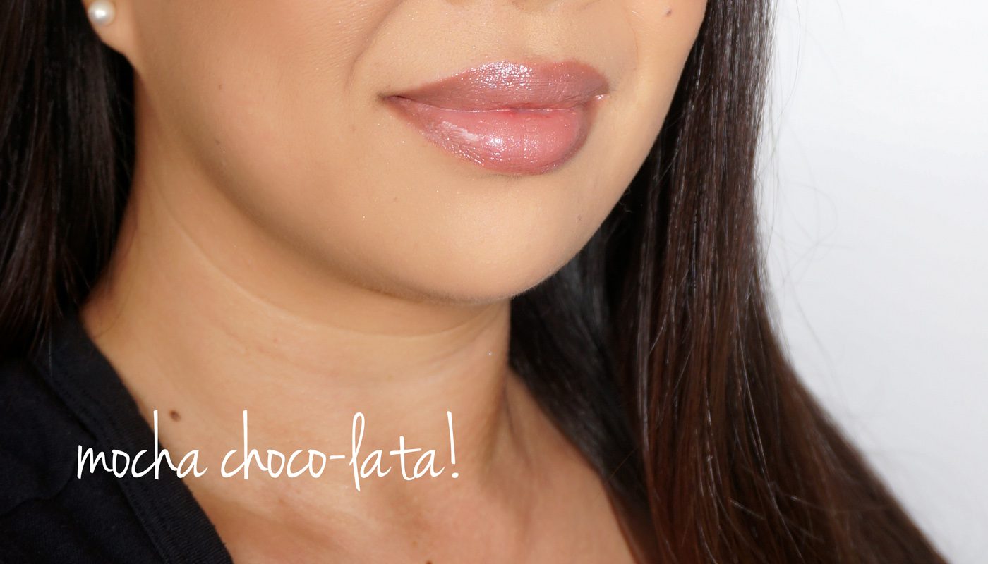 Marc Jacobs Beauty Enamored Hydrating Lip Gloss Stick review Mocha Choco-Lata! | The Beauty Look Book